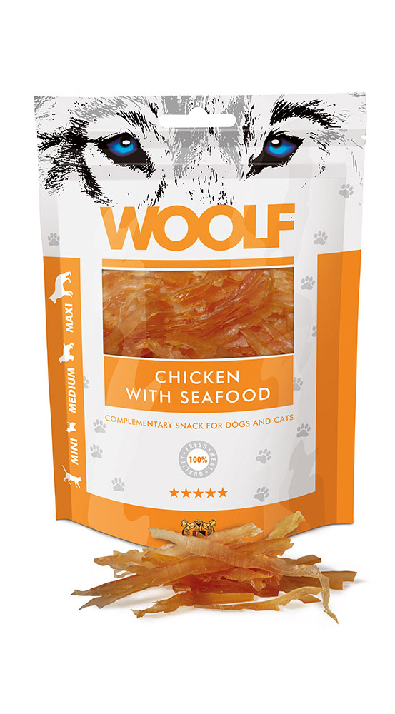 Woolf Chicken With Seafood