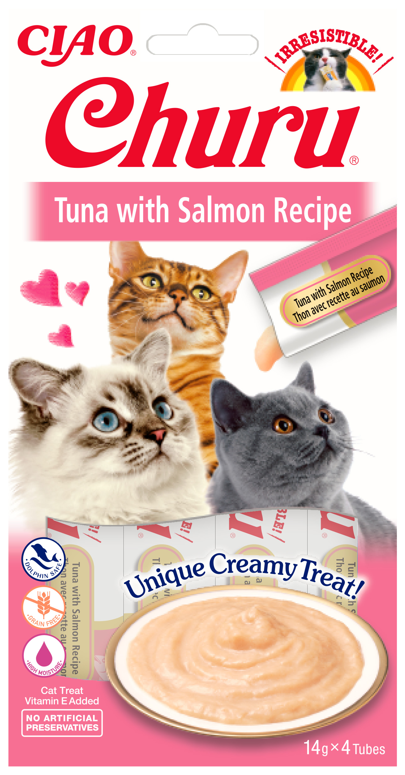 Inaba Cat Churu Tuna With Salmon