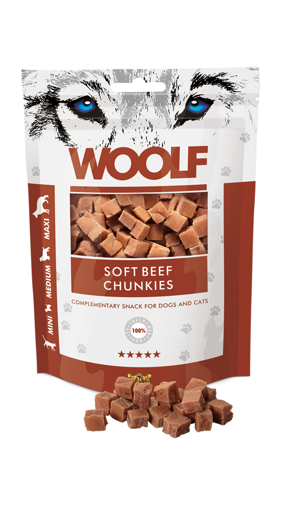 Woolf Soft Beef Chunkies