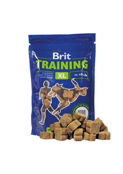 Brit Training Snack Extra Large Breed, kurczak i ryż, 200 g Niskokaloryczny przysmak treningowy dla psów ras olbrzymich Brit Training Snack Extra Large Breed, kurczak i ryż, 200 g Niskokaloryczny przysmak treningowy dla psów ras olbrzymich