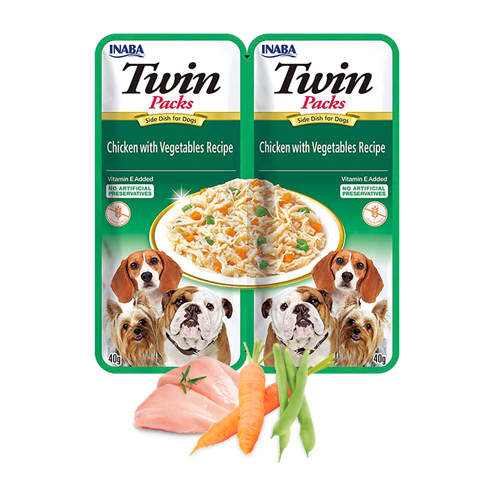 Inaba Twin Packs Chicken with Vegetables Recipe in Chicken Broth