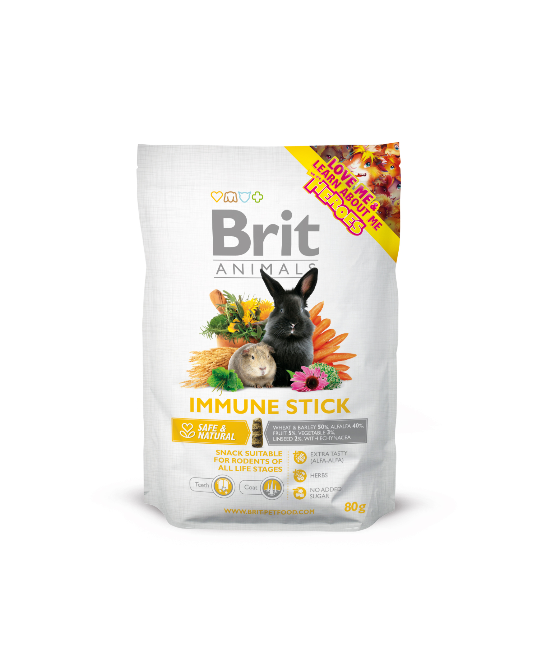 Brit Animals Immune Stick Dla Gryzoni