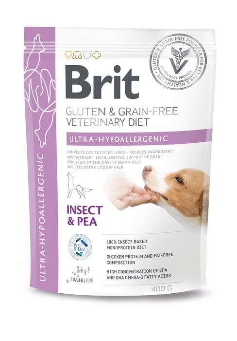Brit GF Diet Dog Ultra-Hypoallergenic 0,4kg karma