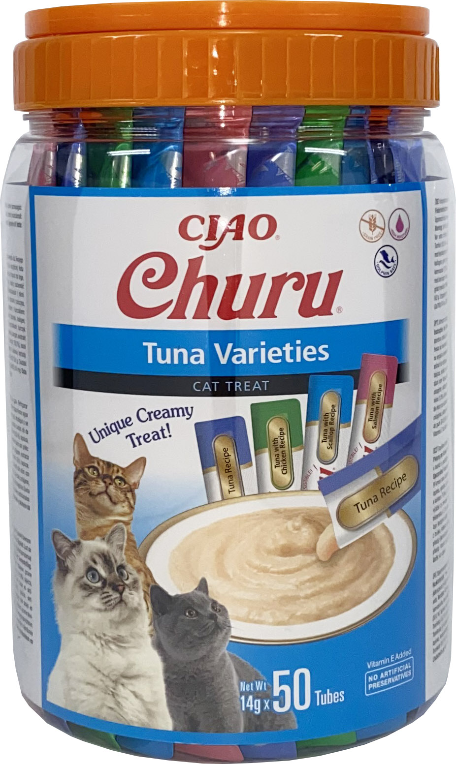 Inaba Cat Churu Varieties Tuna 50x14g (700g) Słoik