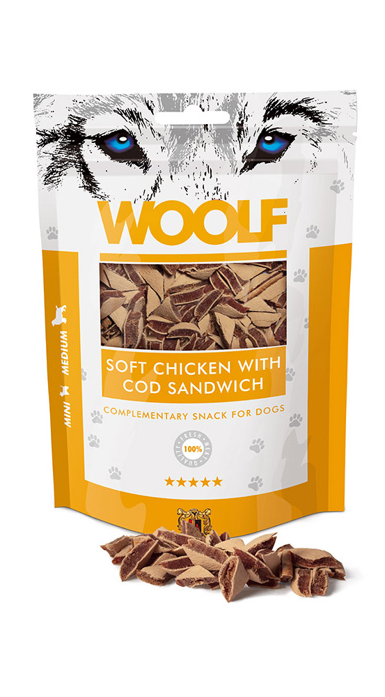 Woolf Soft Chicken With Cod Sandwich