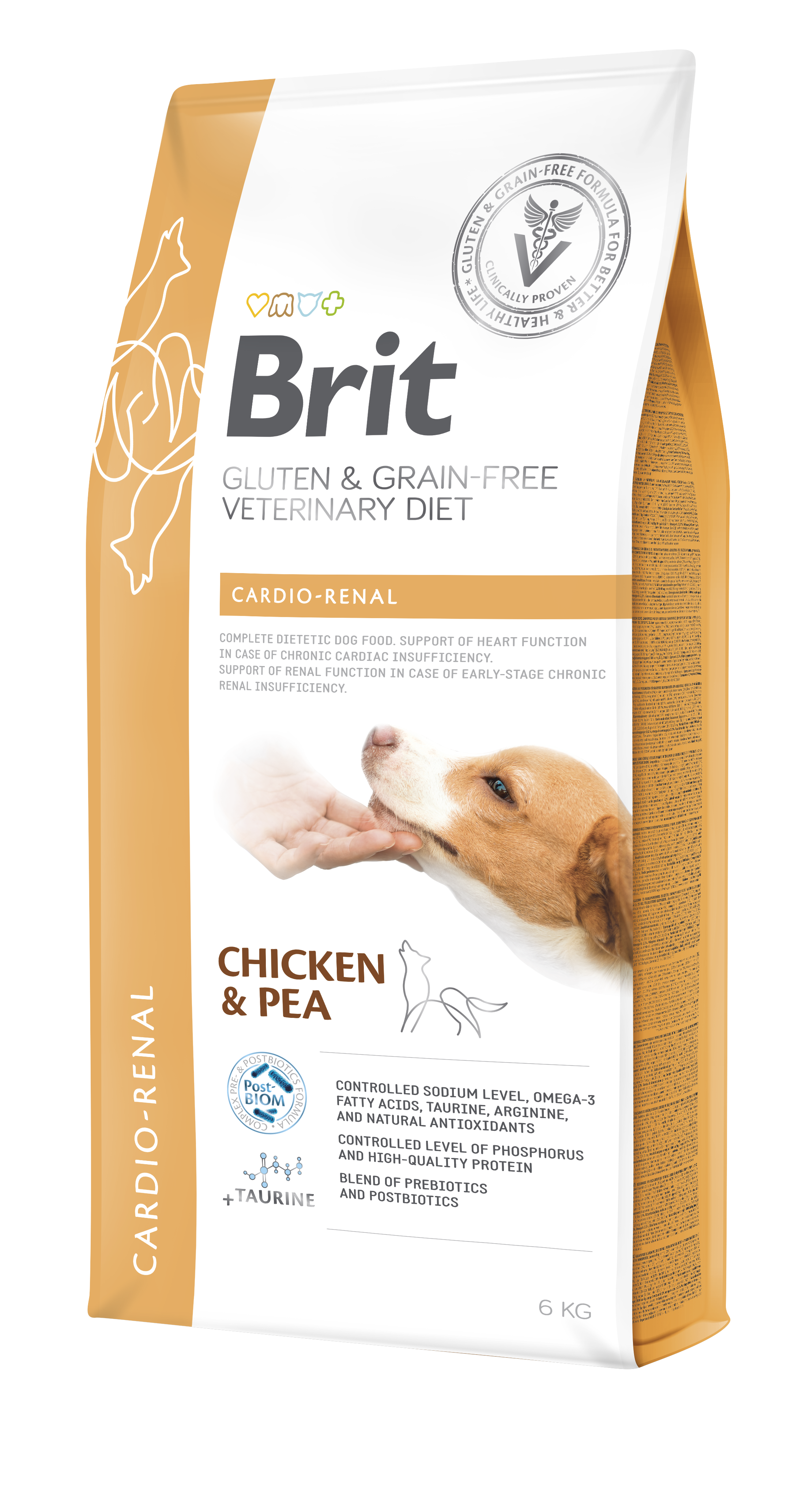 Brit VD Dog Grain free Cardio – Renal, kurczak Karma dla psów wspomagająca pracę serca i nerek