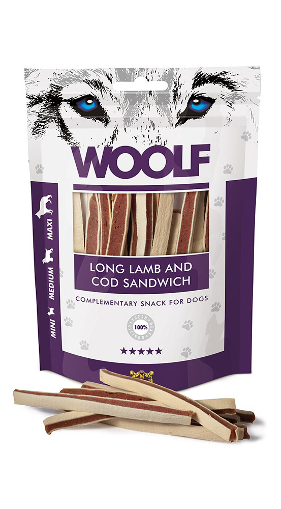 Woolf Long Lamb And Cod Sandwich