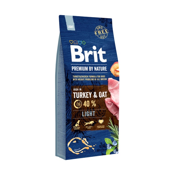 Brit Premium by Nature Light 15kg karma dla psów z nadwagą