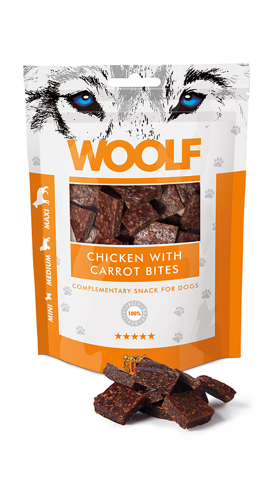 Woolf Chicken With Carrot Bites