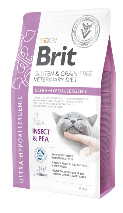 Brit GF Diet Cat Ultra-Hypoallergenic 5kg karma dla kotów