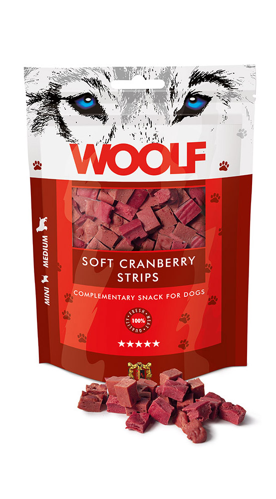 Woolf Soft Cranberry Strips