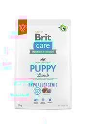 Brit Care Hypoallergenic Puppy, jagnięcina i ryż, 3 kg Hipoalergiczna karma dla szczeniąt i młodych psów wszystkich ras