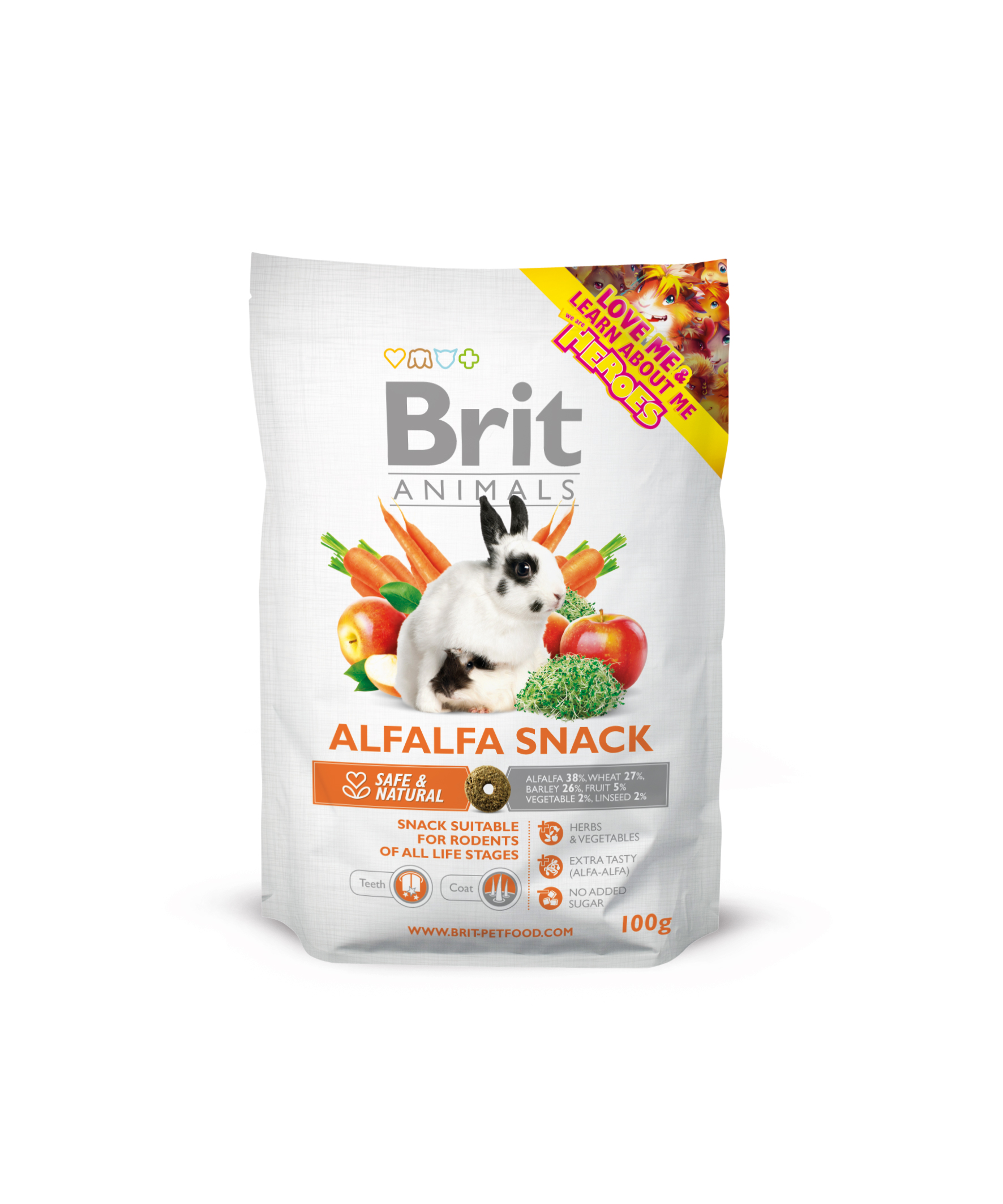 Brit Animals Alfala Snack Dla Gryzoni