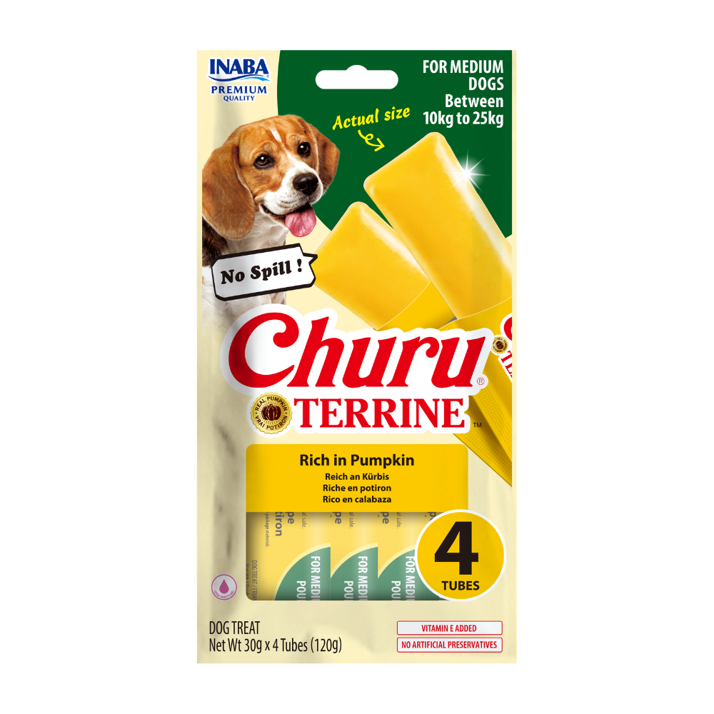Inaba Churu Terrine Pumpkin Recipe 4x30g (120g)