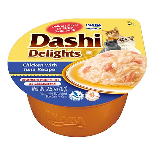 Inaba Cat Dashi Delights Chicken Tuna 70g