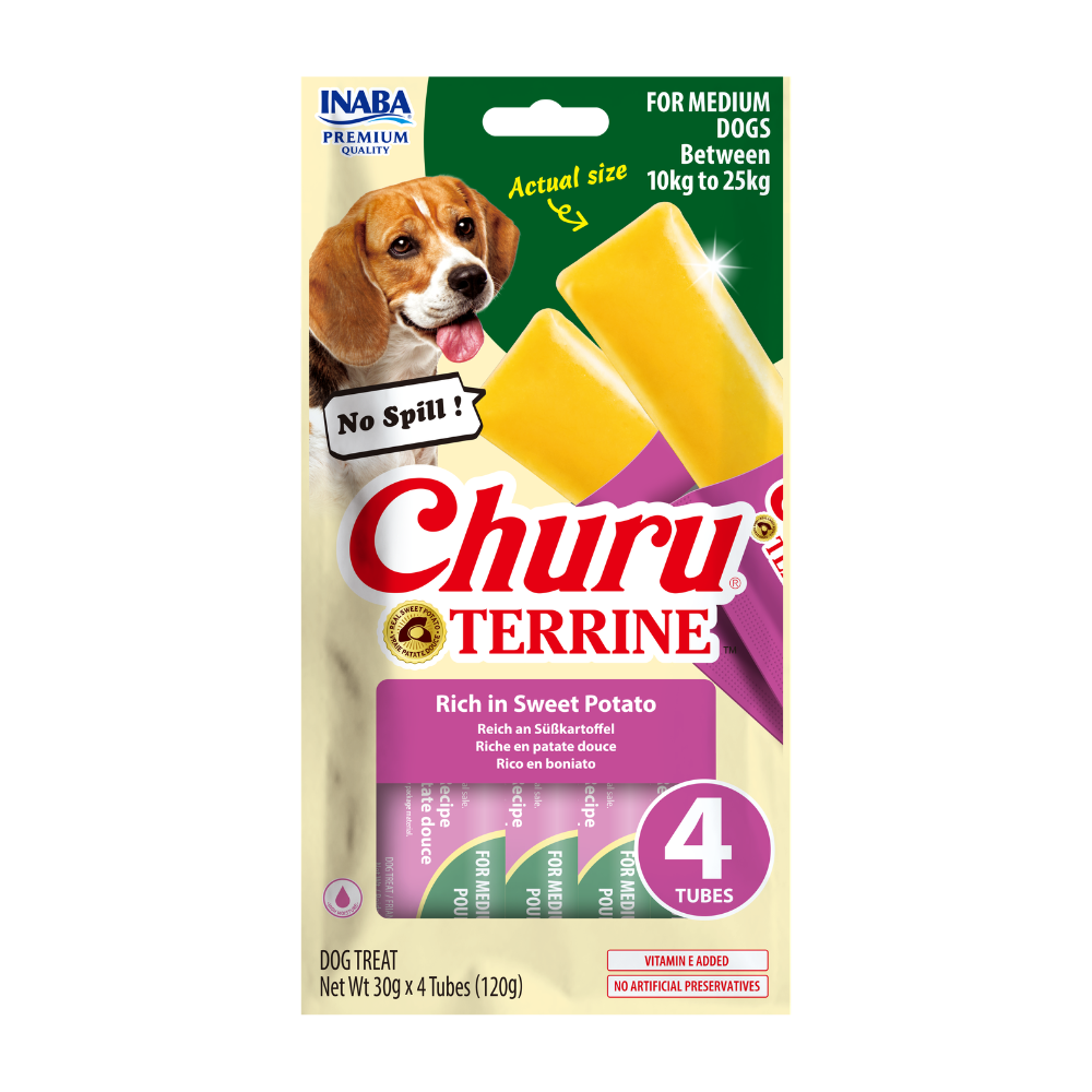 Inaba Churu Terrine Sweet Potato Recipe 4x30g (120g)