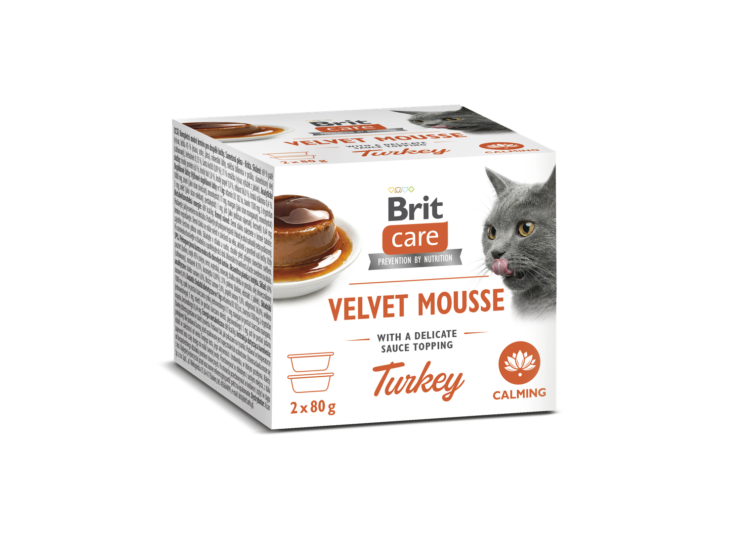 Brit Care Cat Velvet Mousse Turkey 2x80g
