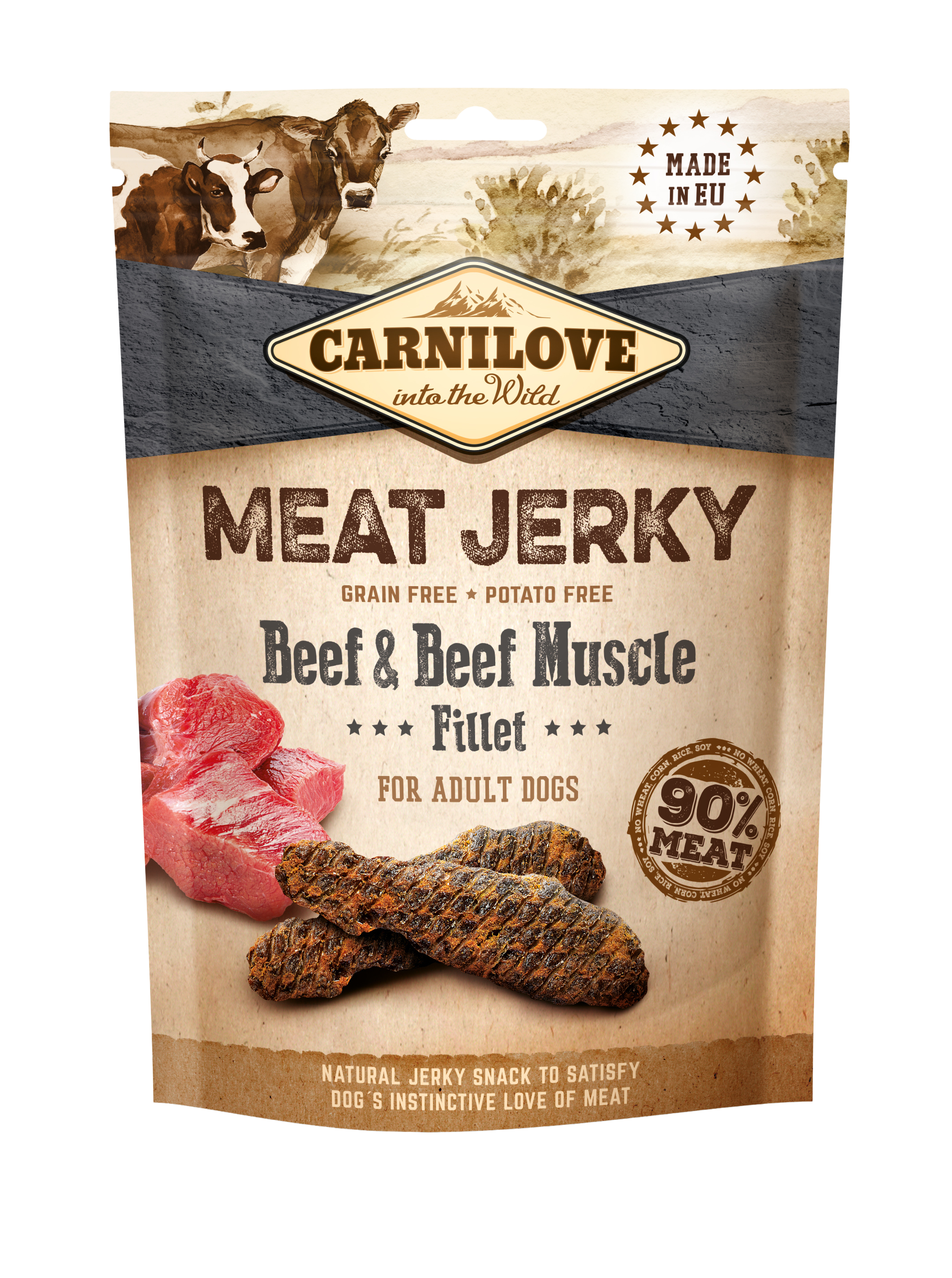 Carnilove Jerky Beef & Beef Muscle Fillet