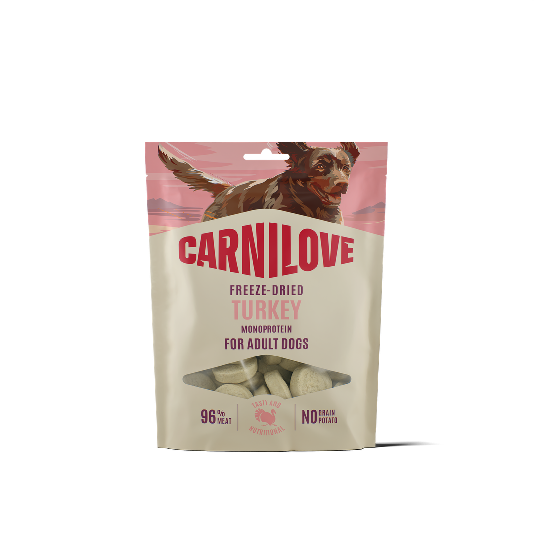CARNILOVE Dog FREEZE DRIED Turkey 60 g