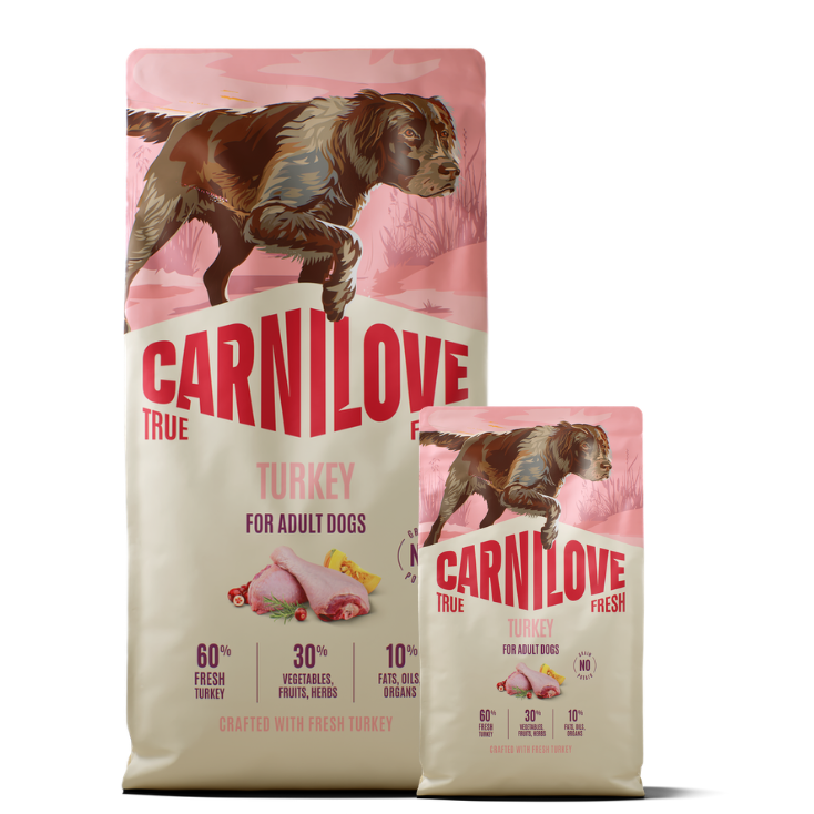 Promocja: 12kg + 4kg CARNILOVE TRUE FRESH Dog Dry Turkey for Adult All Breeds w atrakcyjnej cenie.