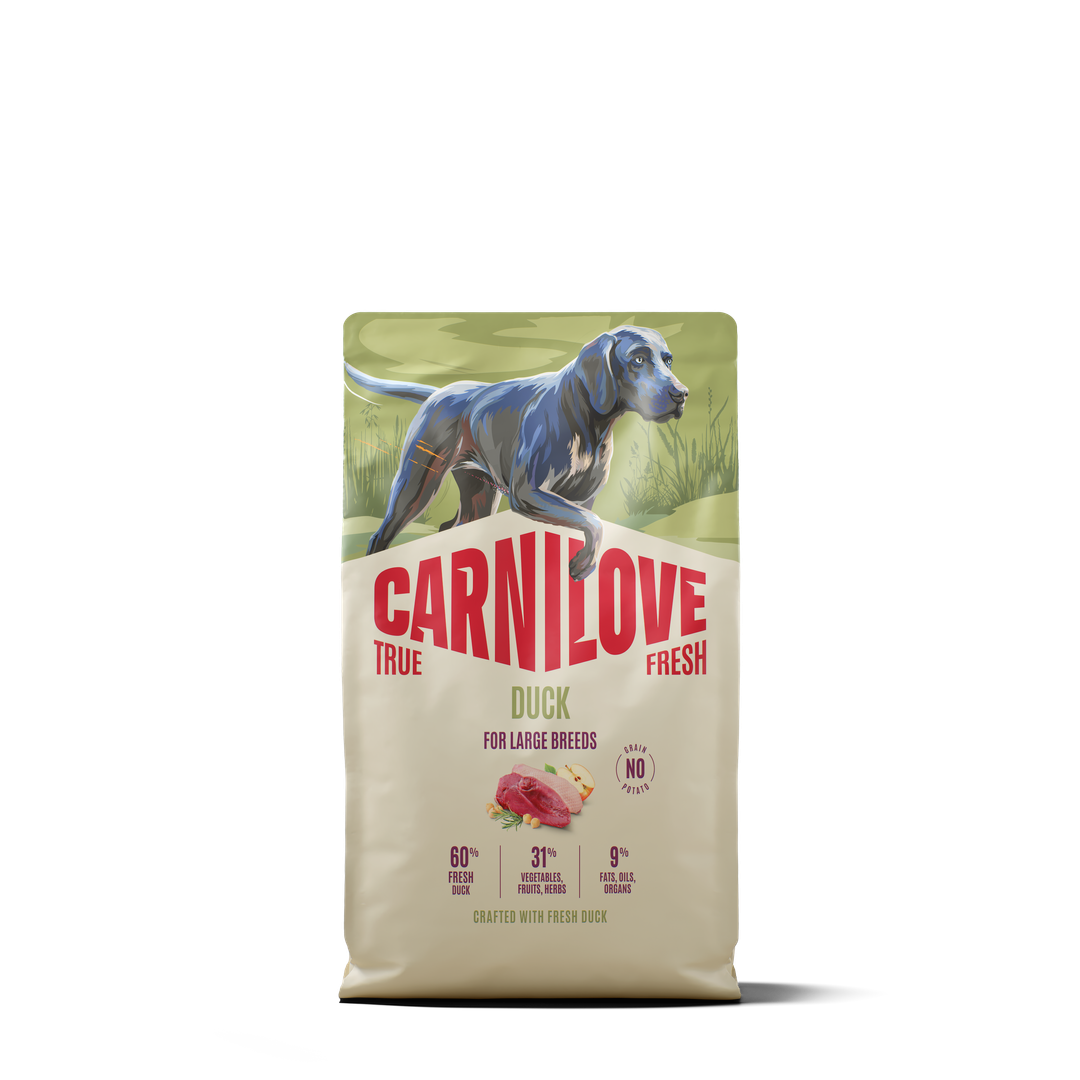 CARNILOVE TRUE FRESH Dog Dry Duck for Adult Large Breeds 4kg