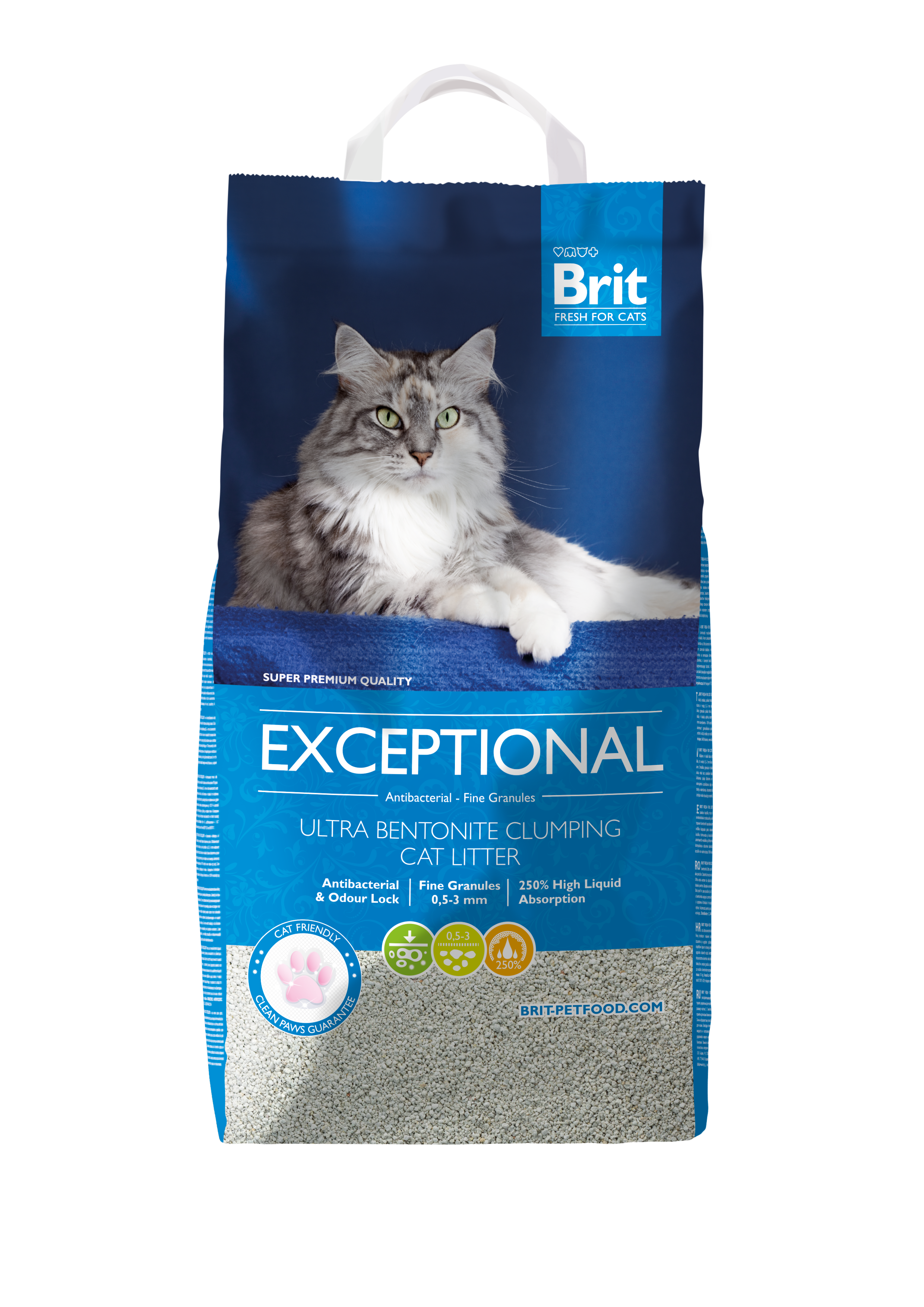 Brit Fresh Exceptional 10kg ultrabentonitowy zbrylający żwirek dla kotów