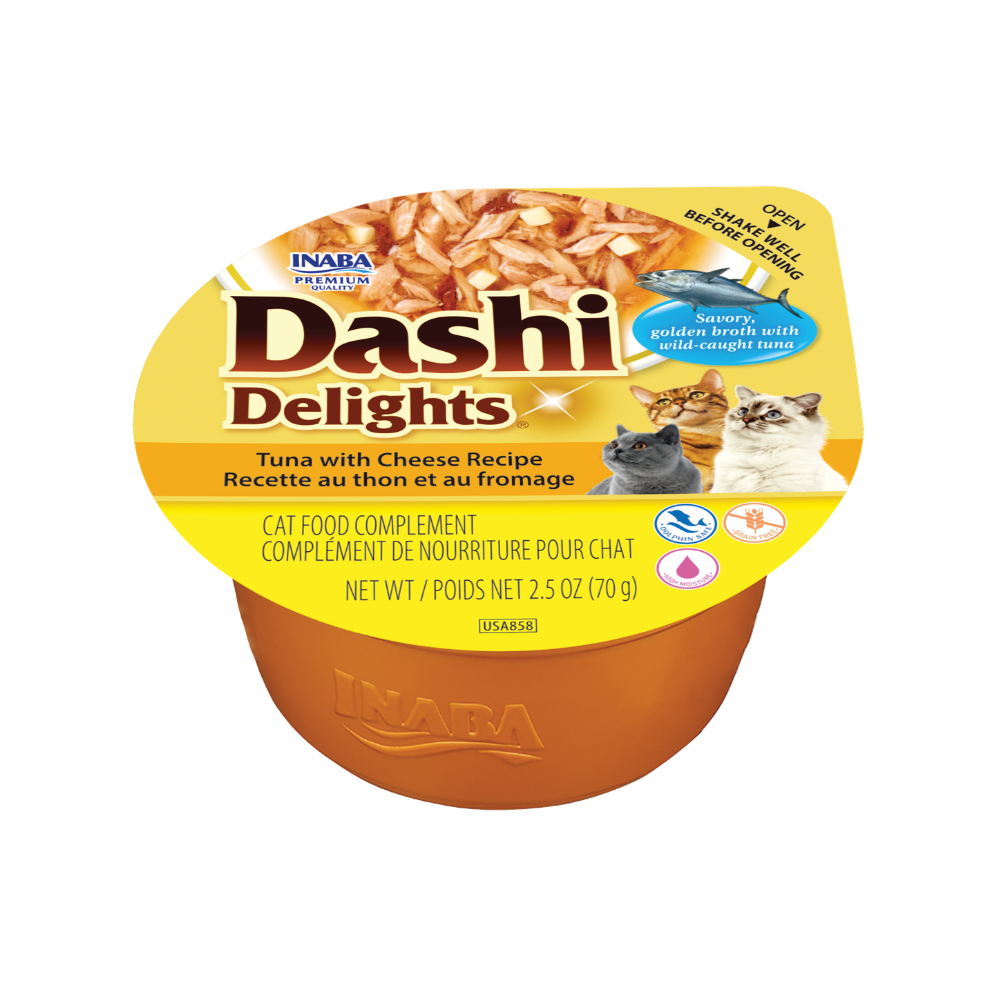 Inaba Cat Dashi Delights Tuna with Cheese 70g