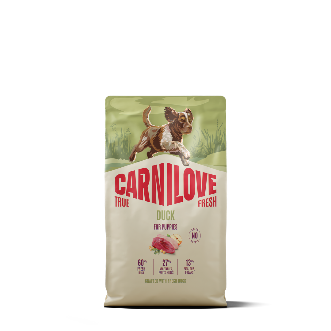 CARNILOVE TRUE FRESH Dog Dry Duck for Puppies 4kg