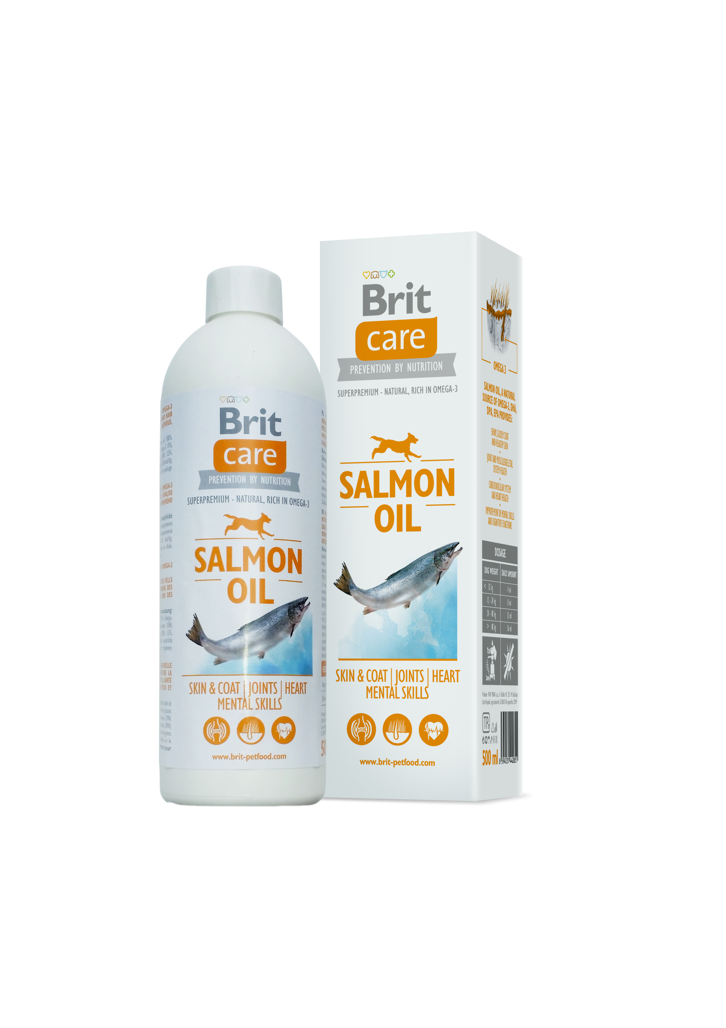 Brit Care Salmon Oil, 500 ml test