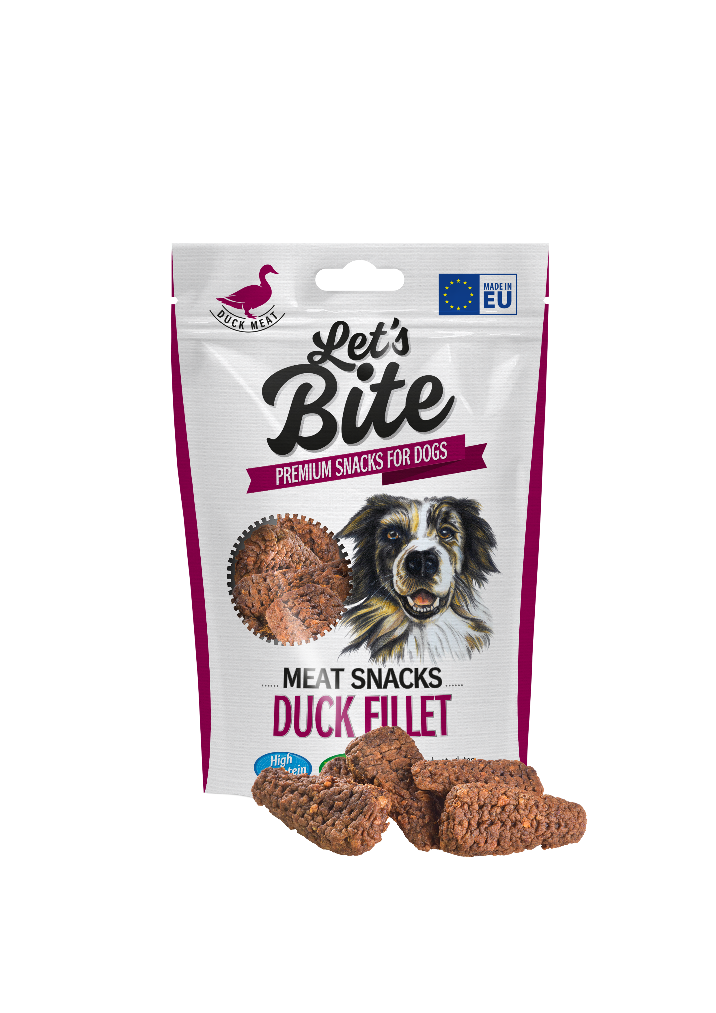 Let's Bite Meat Snacks Duck Fillet 80 g