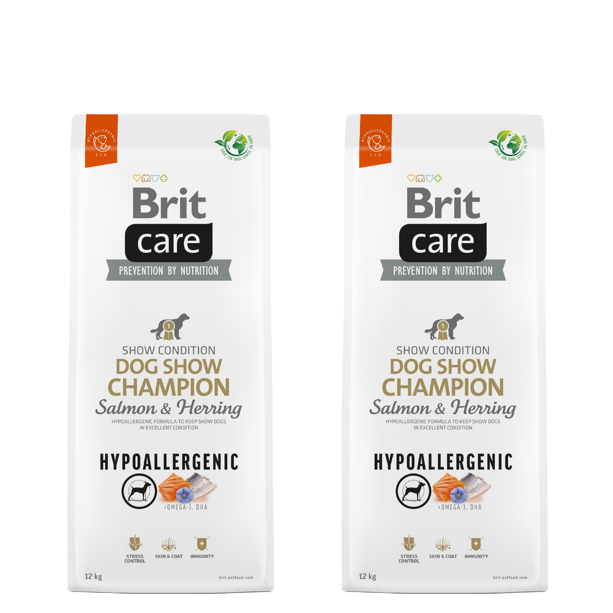 Promocja: 1+1 Brit Care Dog Hypoallergenic Dog Show Champion (2 w cenie 1)