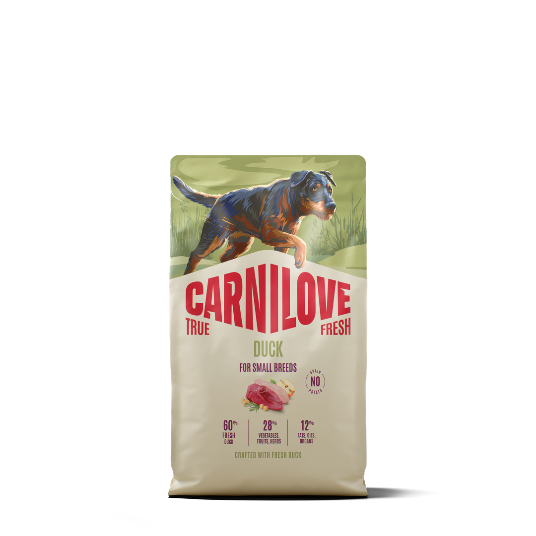 CARNILOVE TRUE FRESH Dog Dry Duck for Adult Small Breeds 4kg