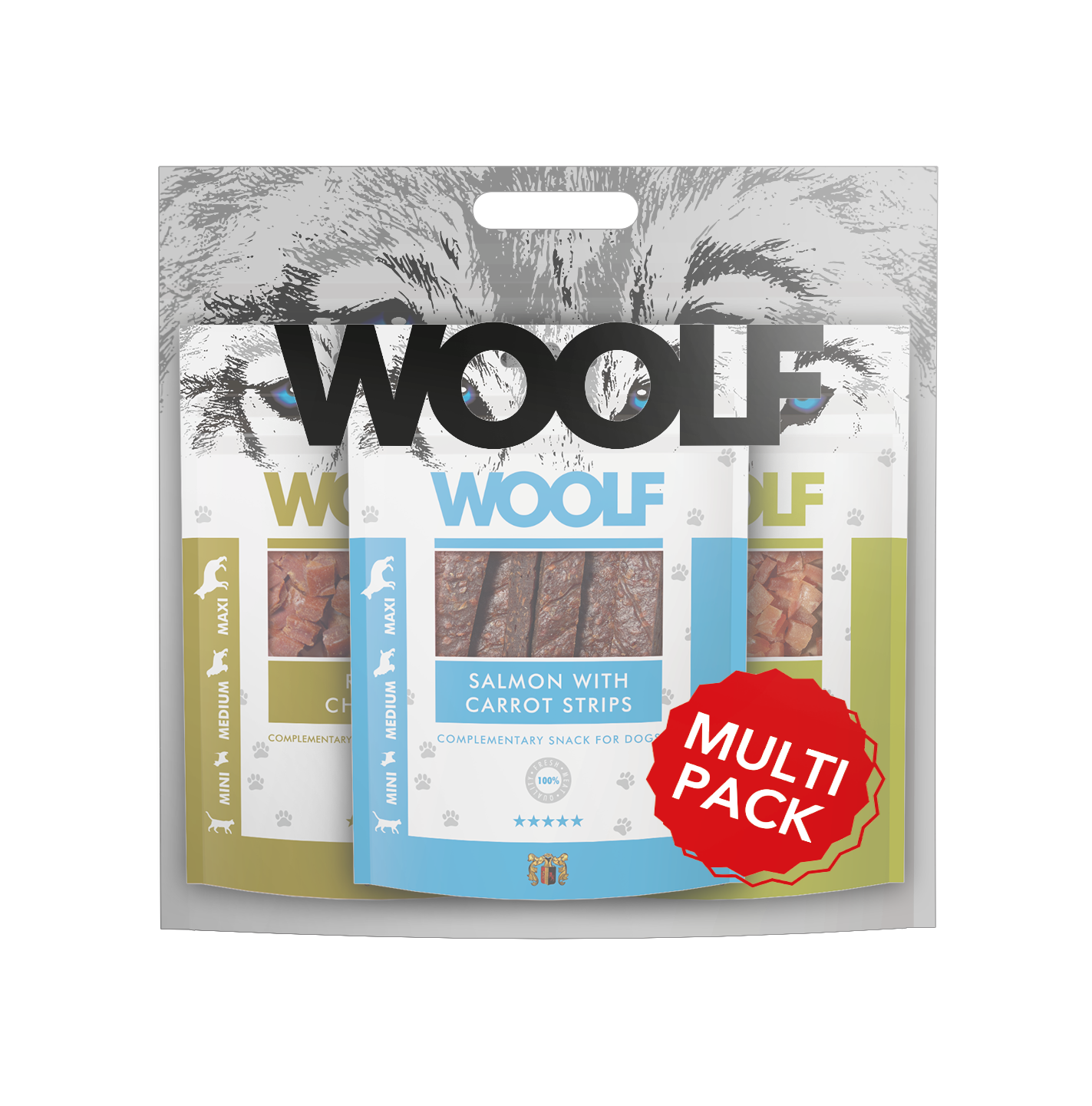 WOOLF MULTIPACK BS CLASSIC 3X100G