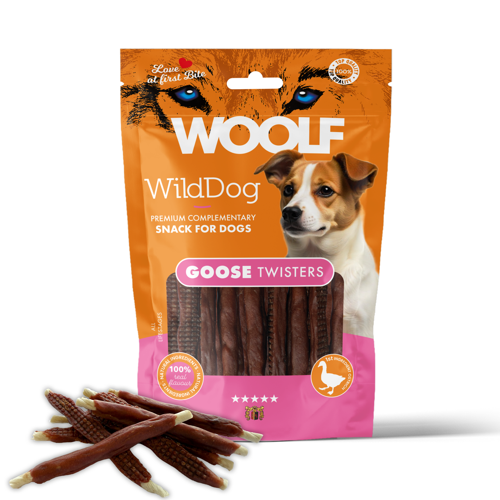 Woolf WildDog Goose Twister 100g