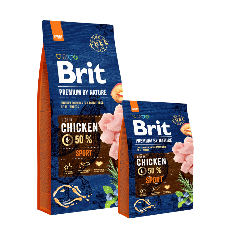 Promocja: 15kg + 3kg Brit Premium by Nature Dog Sport w atrakcyjnej cenie