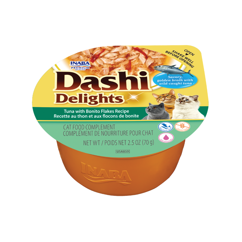 Inaba Cat Dashi Delights Tuna with Bonito 70g