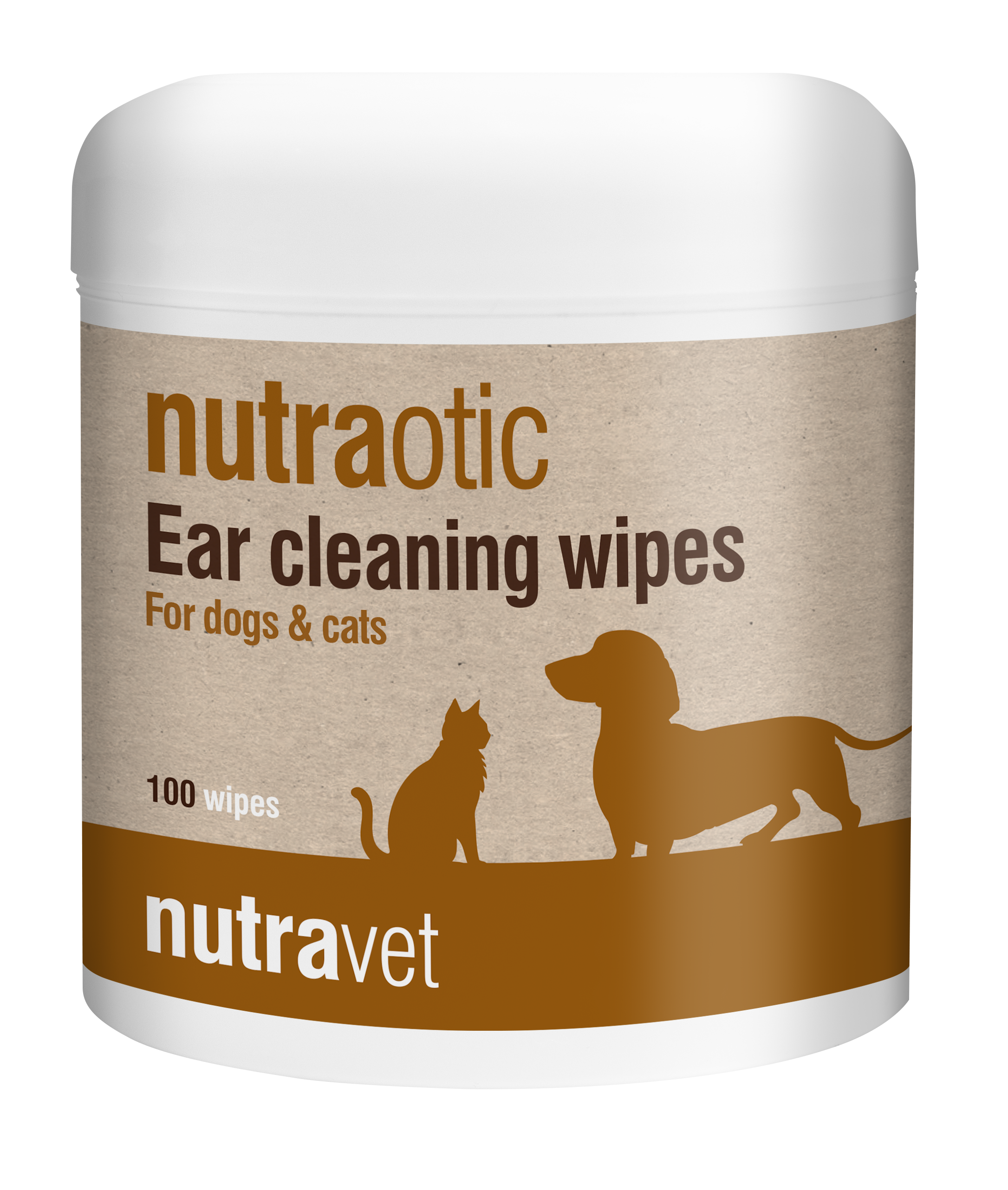 Nutravet Nutraotic Chusteczki do czyszczenia uszu