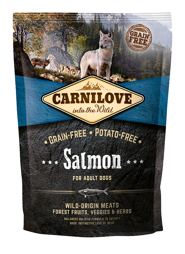 Carnilove, łosoś, 1,5kg Bezzbożowa karma dla dorosłych psów wszystkich ras