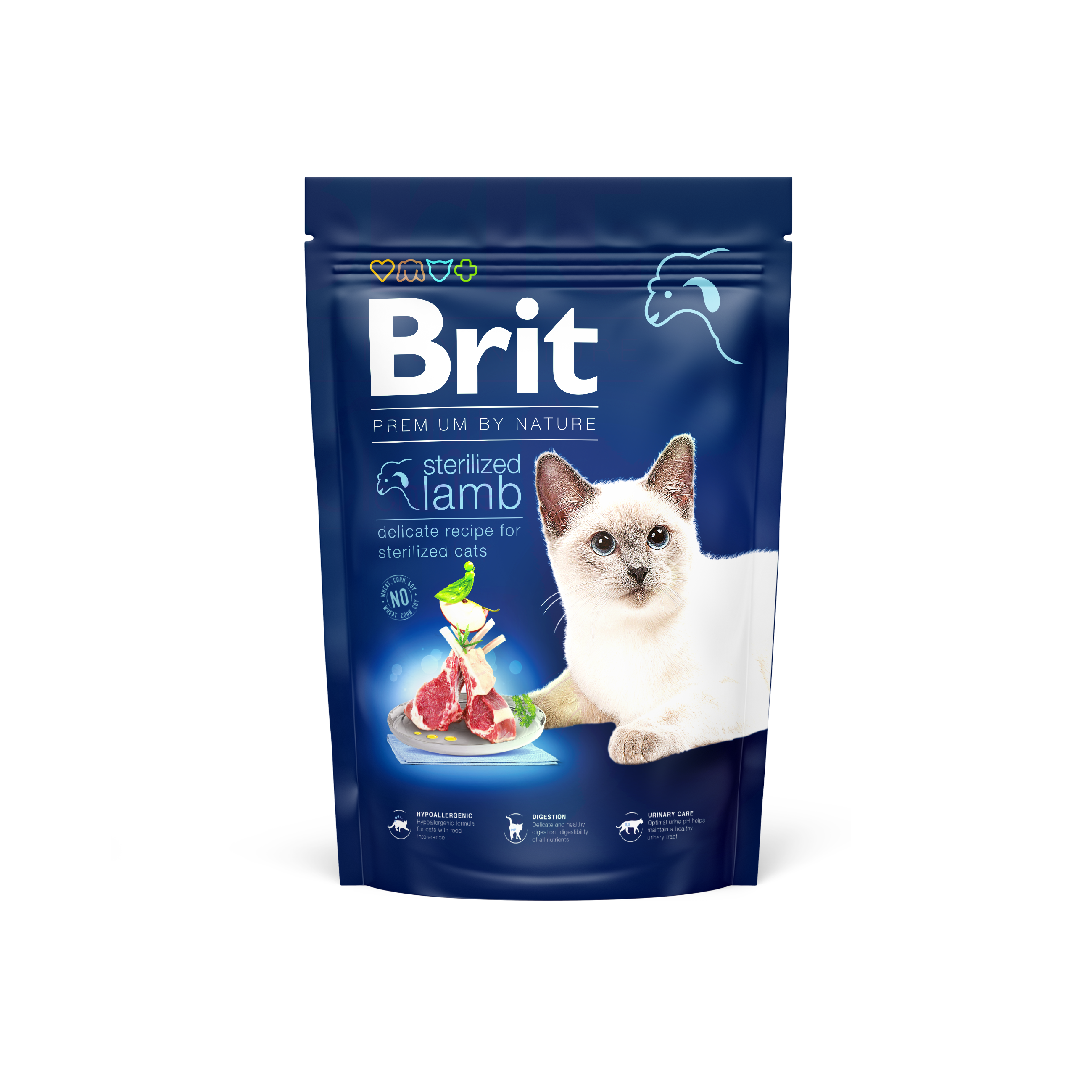 Brit Premium Cat Sterilized, 1, 5 kg Pełnoporcjowa karma dla dorosłych kotów sterylizowanych
