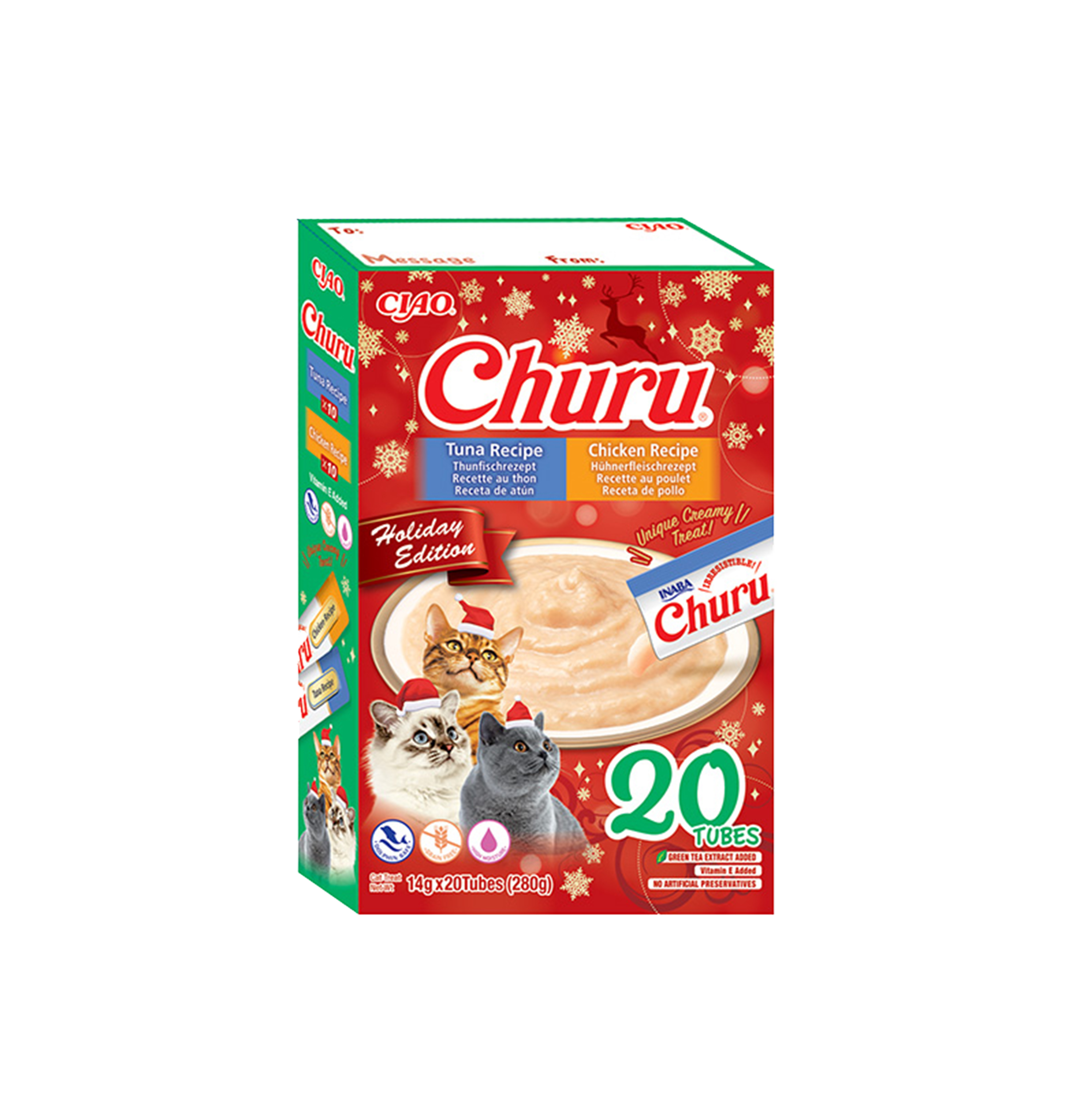 Inaba Churu Cat Holiday Box 20x14g