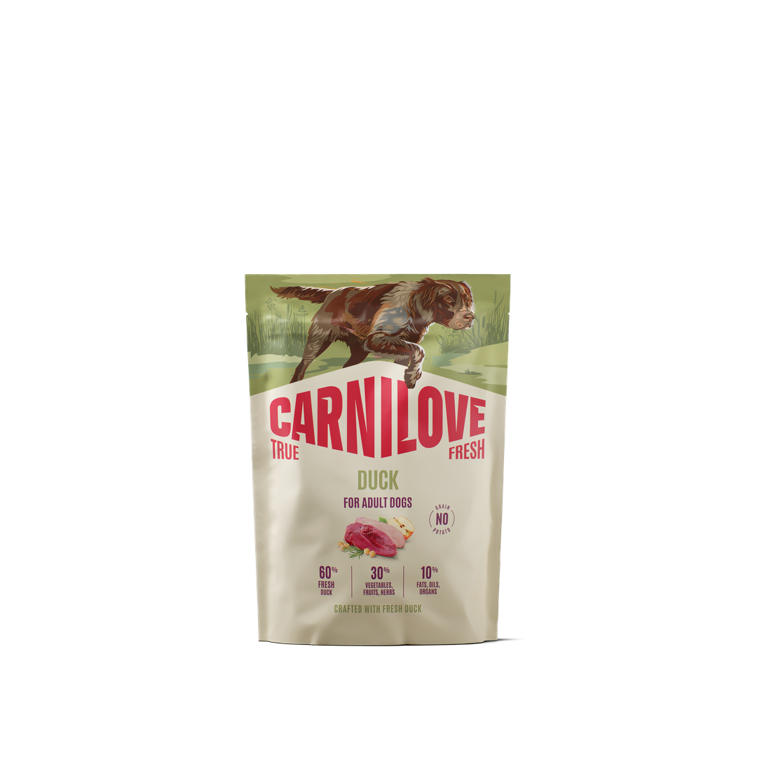 CARNILOVE TRUE FRESH Dog Dry Duck for Adult All Breeds 1,5kg