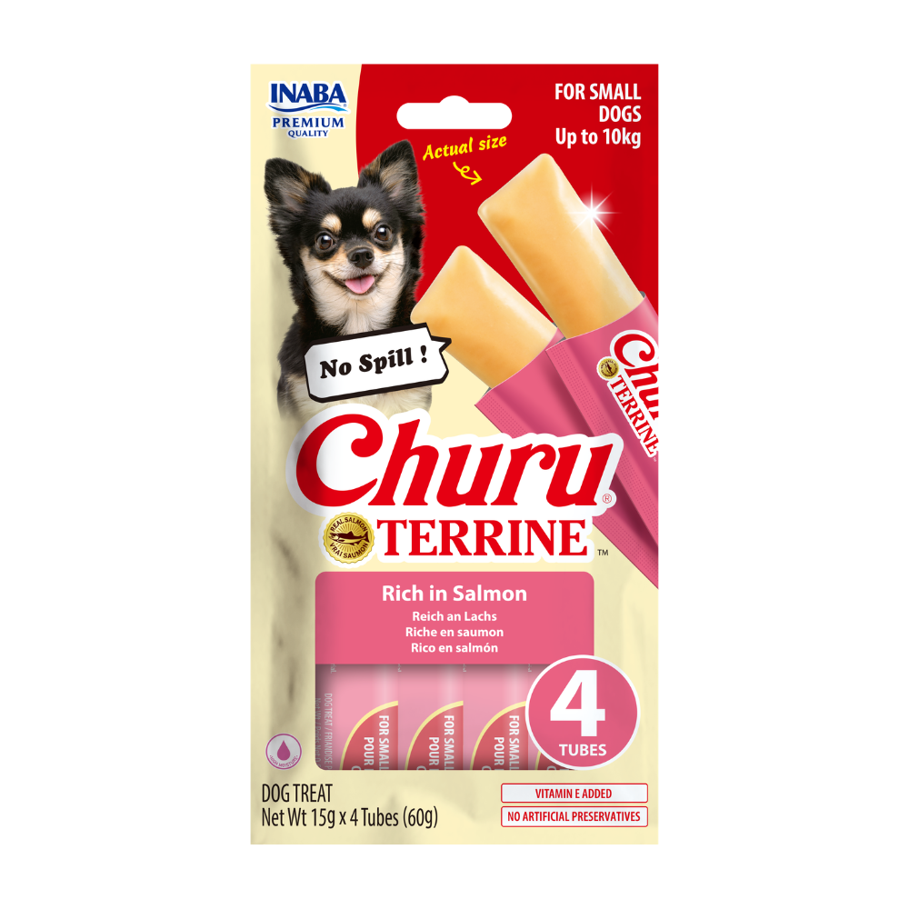 Inaba Churu Terrine Salmon Recipe 4x15g (60g)