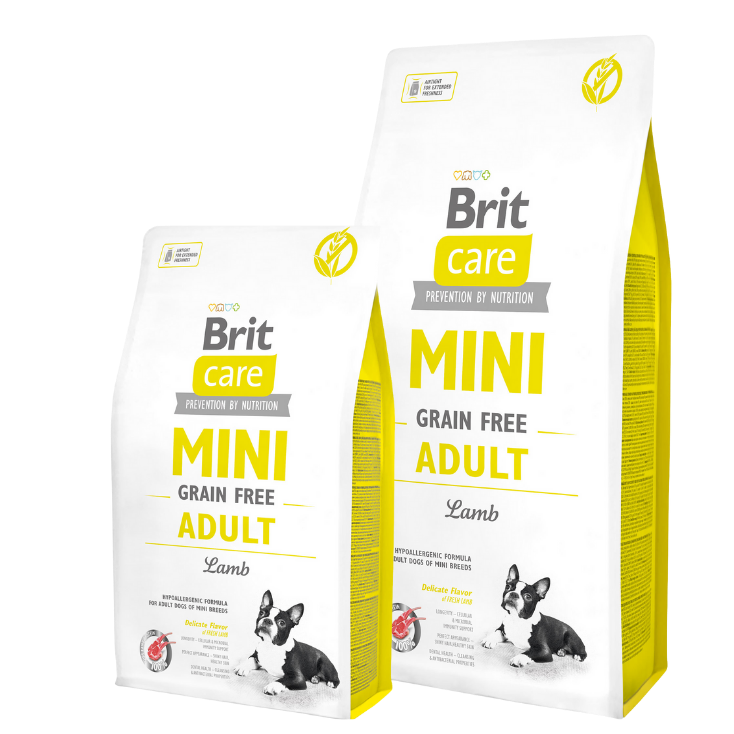 Promocja: 7kg + 2kg Brit Care Mini Grain Free Dog Adult Lambw atrakcyjnej cenie