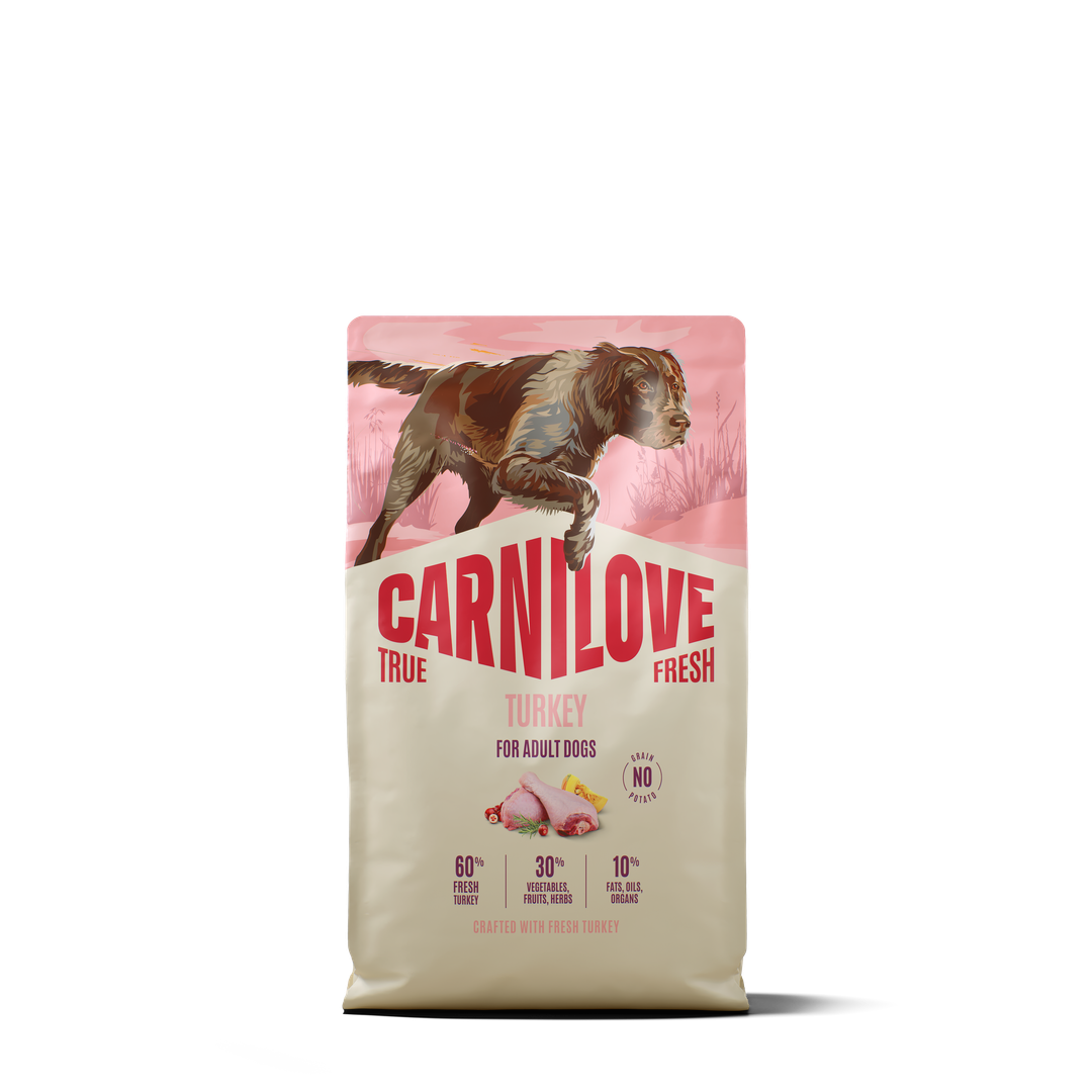 CARNILOVE TRUE FRESH Dog Dry Turkey for Adult All Breeds 4kg