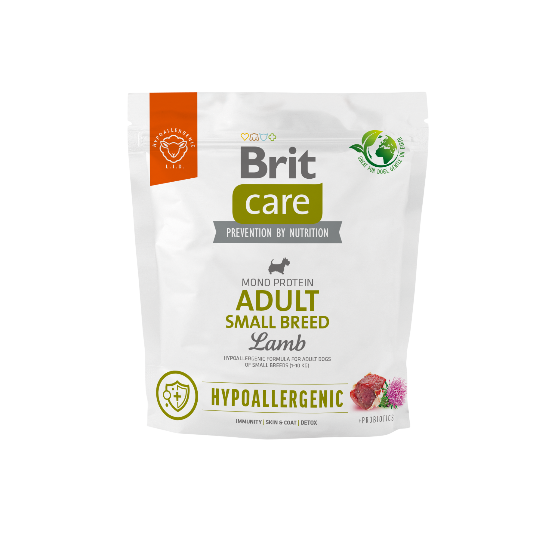 Brit Care Dog Hypoallergenic Adult Small Breed, jagnięcina, 1 kg Hipoalergiczna karma dla dorosłych psów małych ras