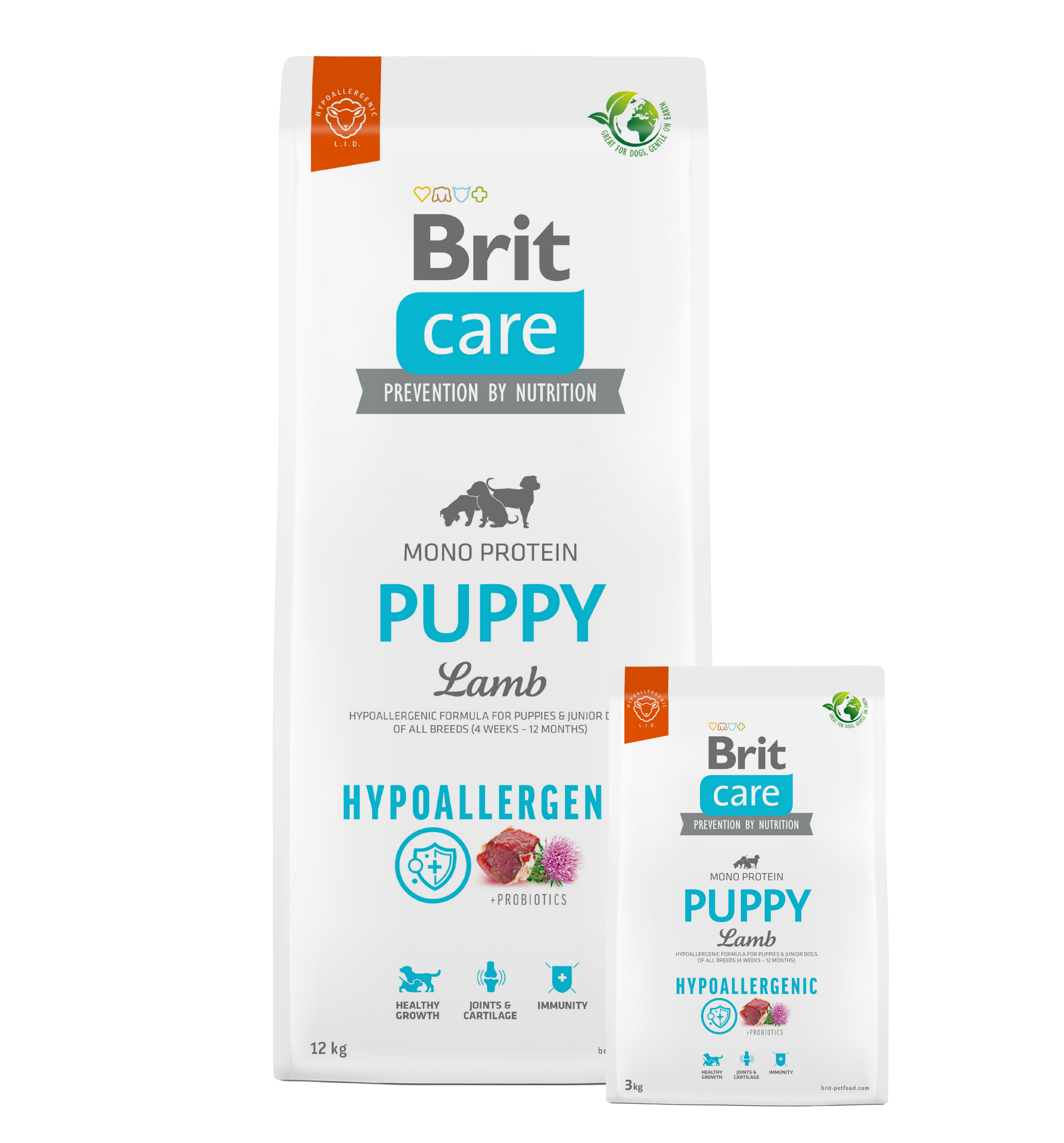 Promocja: 12kg + 3kg Brit Care Dog Hypoallergenic Puppy Lamb w atrakcyjnej cenie
