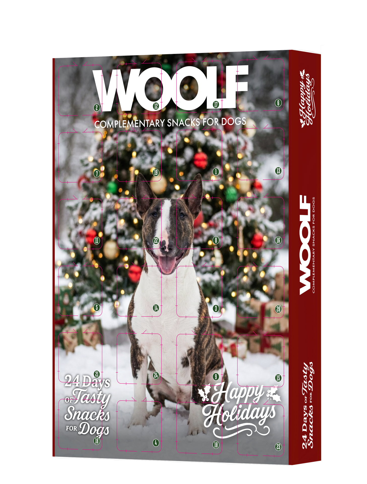 Woolf Christmas Calendar Dog 2026 100g