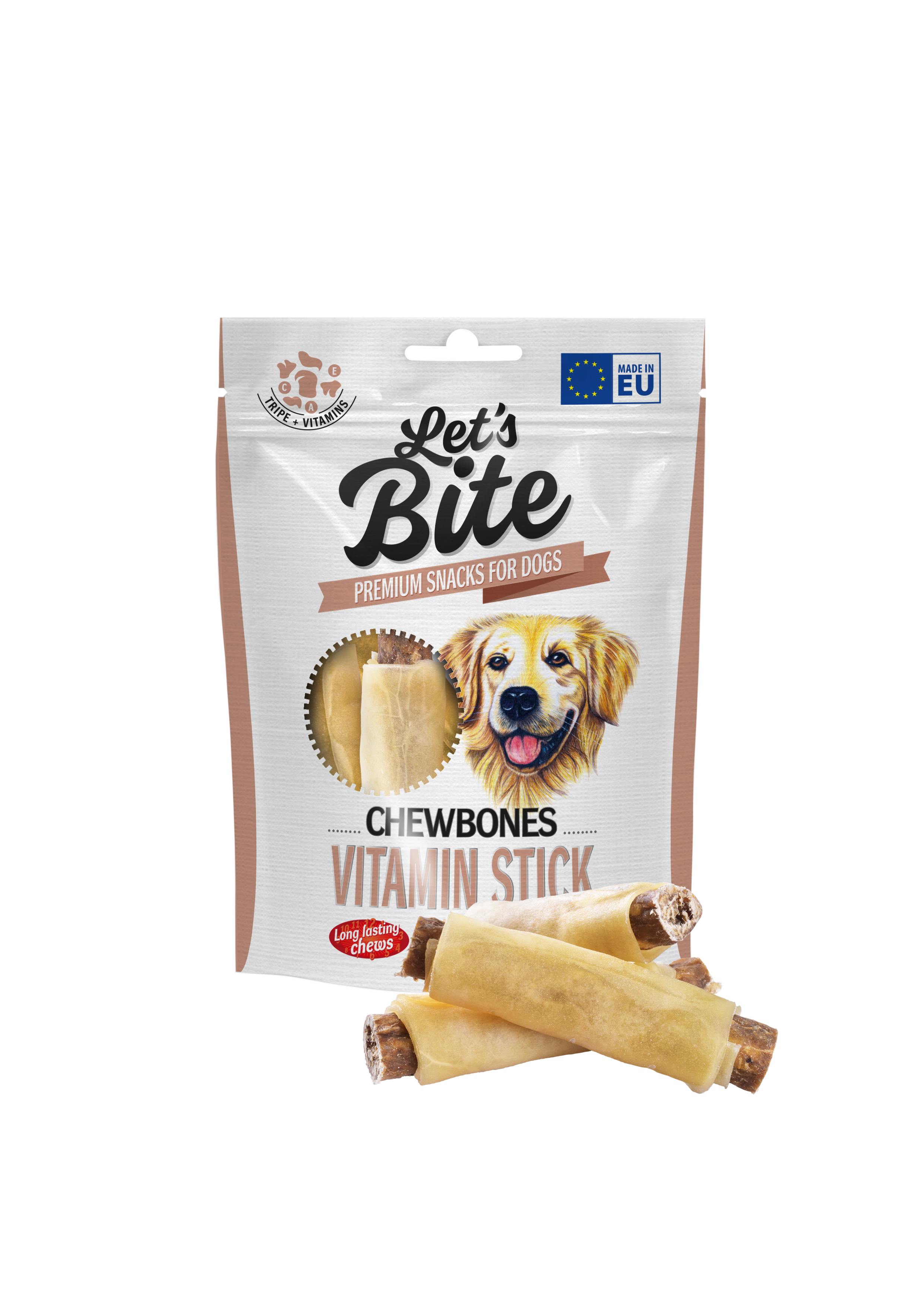 Let's Bite Chewbones Vitamin Stick 150 g