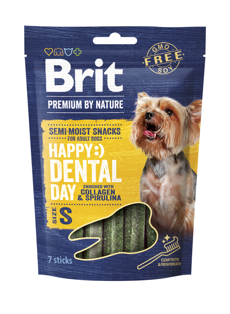 Brit Premium by Nature Dog Dental Snacks S, 7szt/140g przysmak dentystyczny dla psów