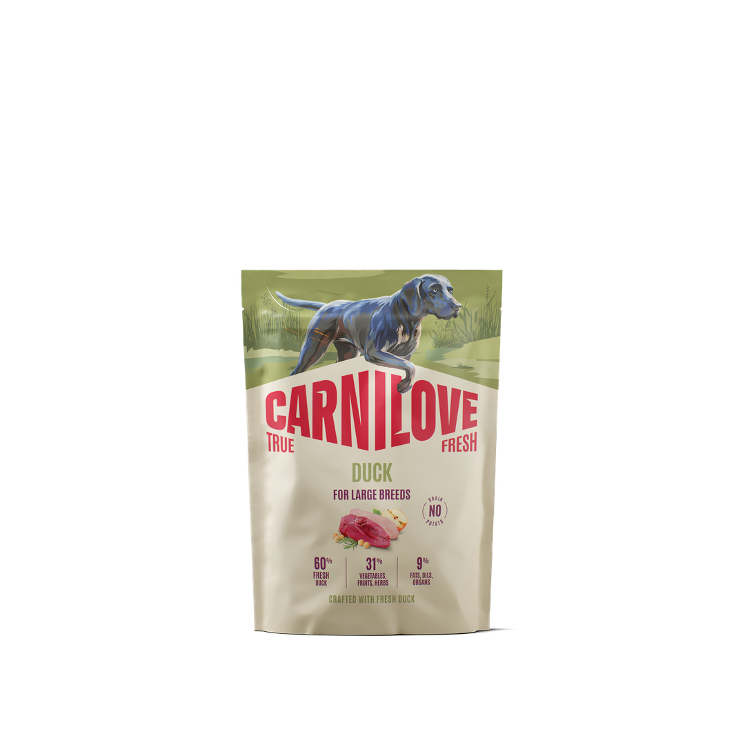 CARNILOVE TRUE FRESH Dog Dry Duck for Adult Large Breeds 1,5kg